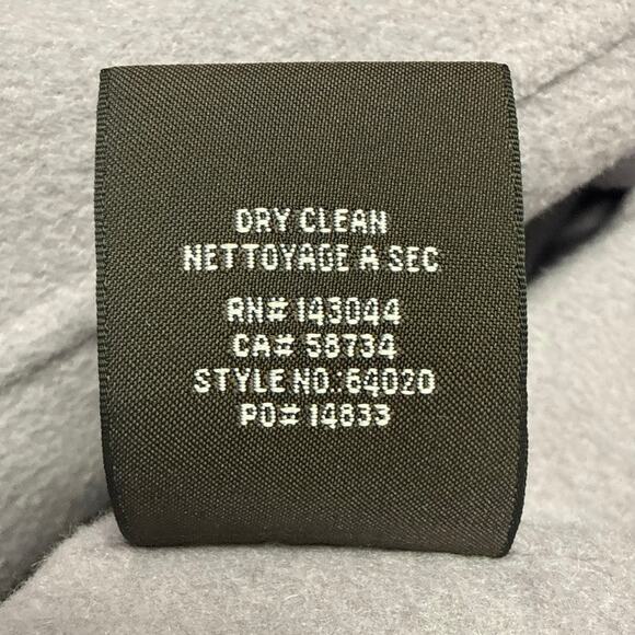 Badgely Mischka Lt. Purple Open Trench Coat Plus Siz 1X Wool Blend *Missing Belt - Picture 7 of 7